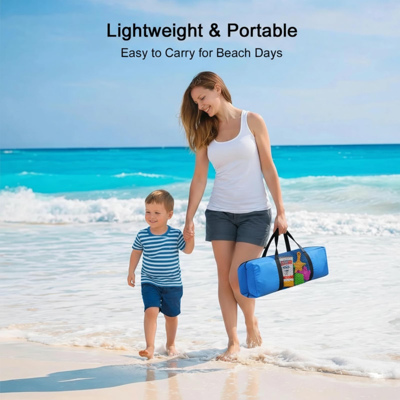Portable UPF50+ Waterproof Beach Sun Shelter Canopy
