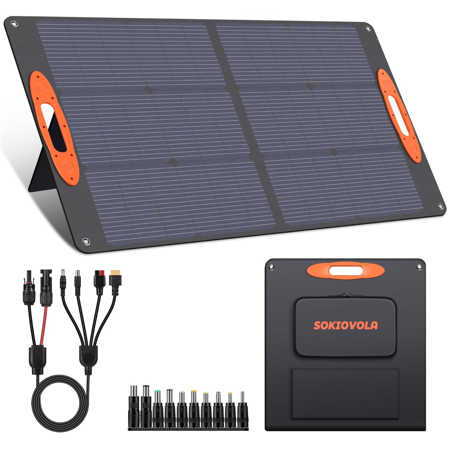 SOKIOVOLA Portable Foldable Solar Panel Charger