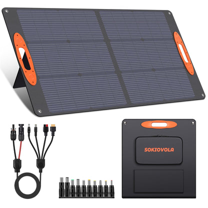 SOKIOVOLA Portable Foldable Solar Panel Charger