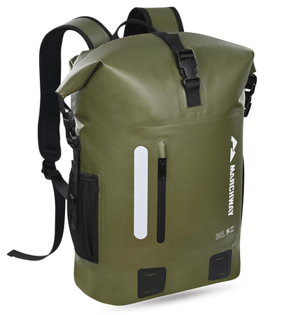 Roll-Top Waterproof Dry Bag Backpack for Hiking and Kayaking