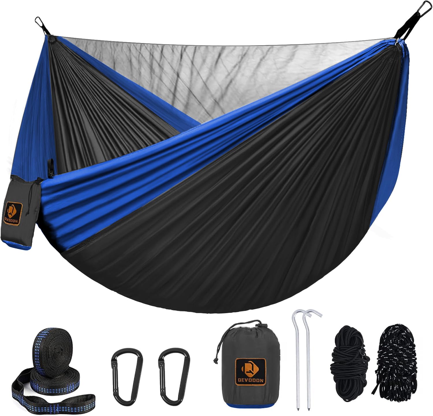 Portable Camping Hammock with Mosquito Net and Tree Straps