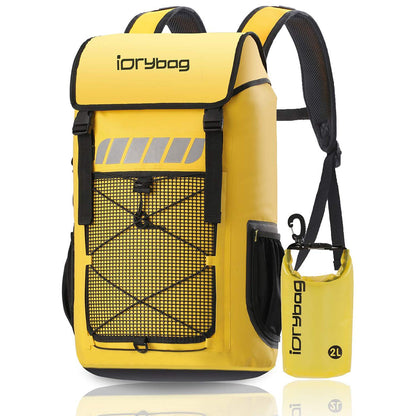 Waterproof Roll-Top Dry Bag Backpack for Hiking and Kayaking
