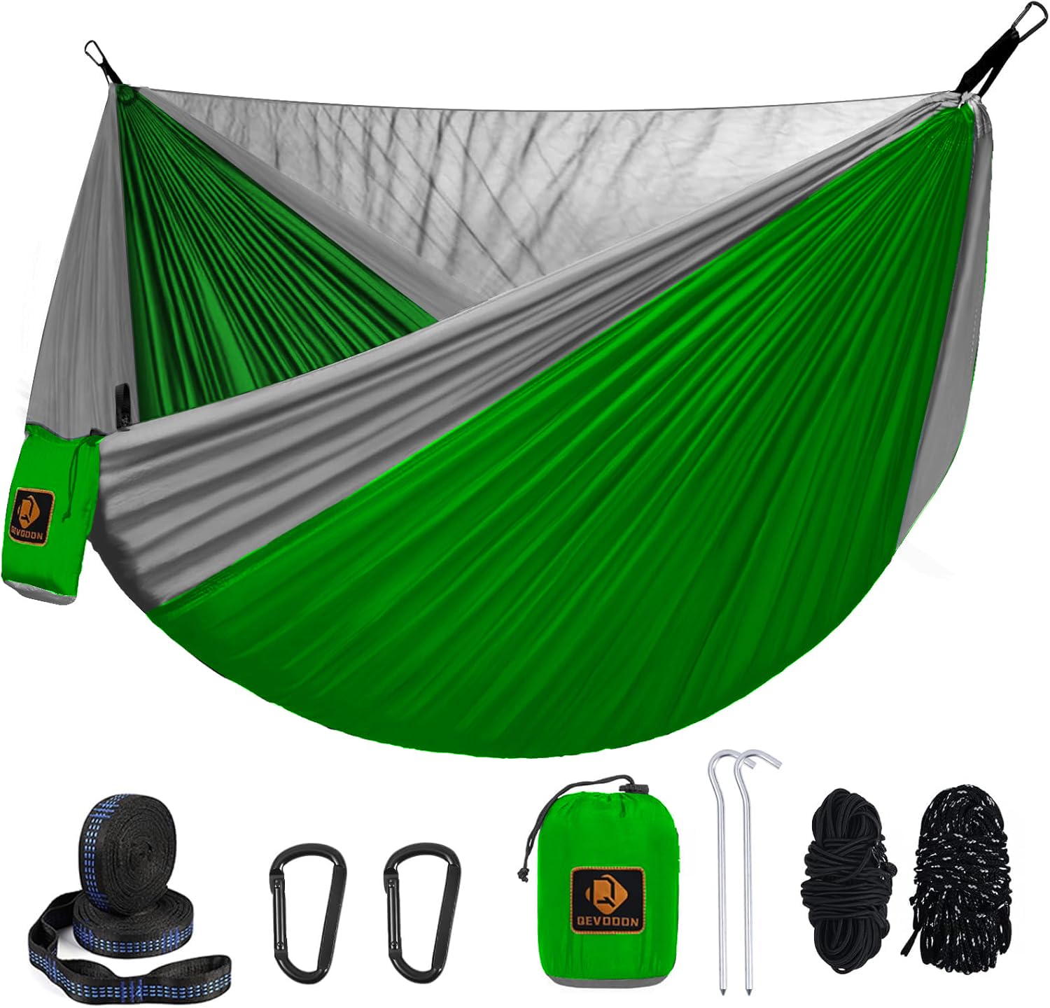 Portable Camping Hammock with Mosquito Net and Tree Straps