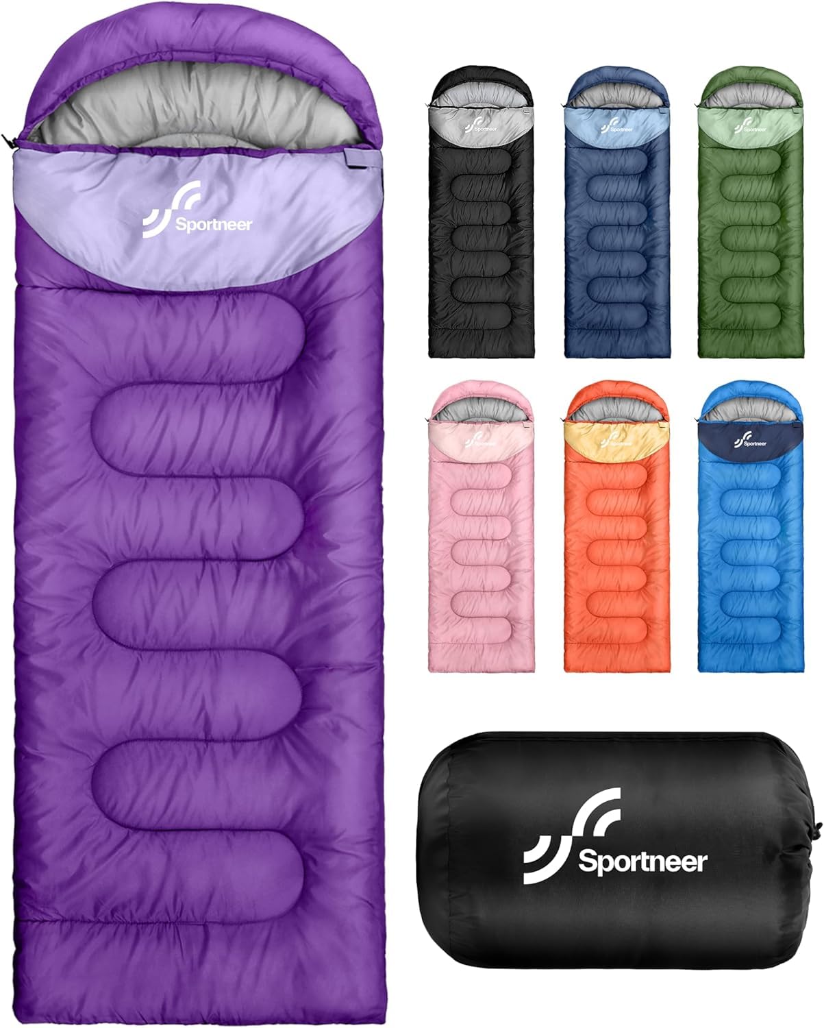 Cold Weather Waterproof Sleeping Bag for Adults and Kids