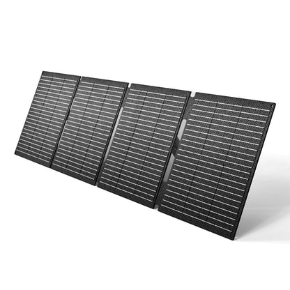 Foldable Portable Solar Panel Kit with Solar Powered Fan System