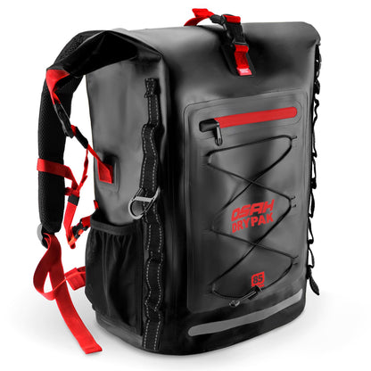 Roll-Top Waterproof Dry Bag Backpack for Outdoor Travel and Water Sports