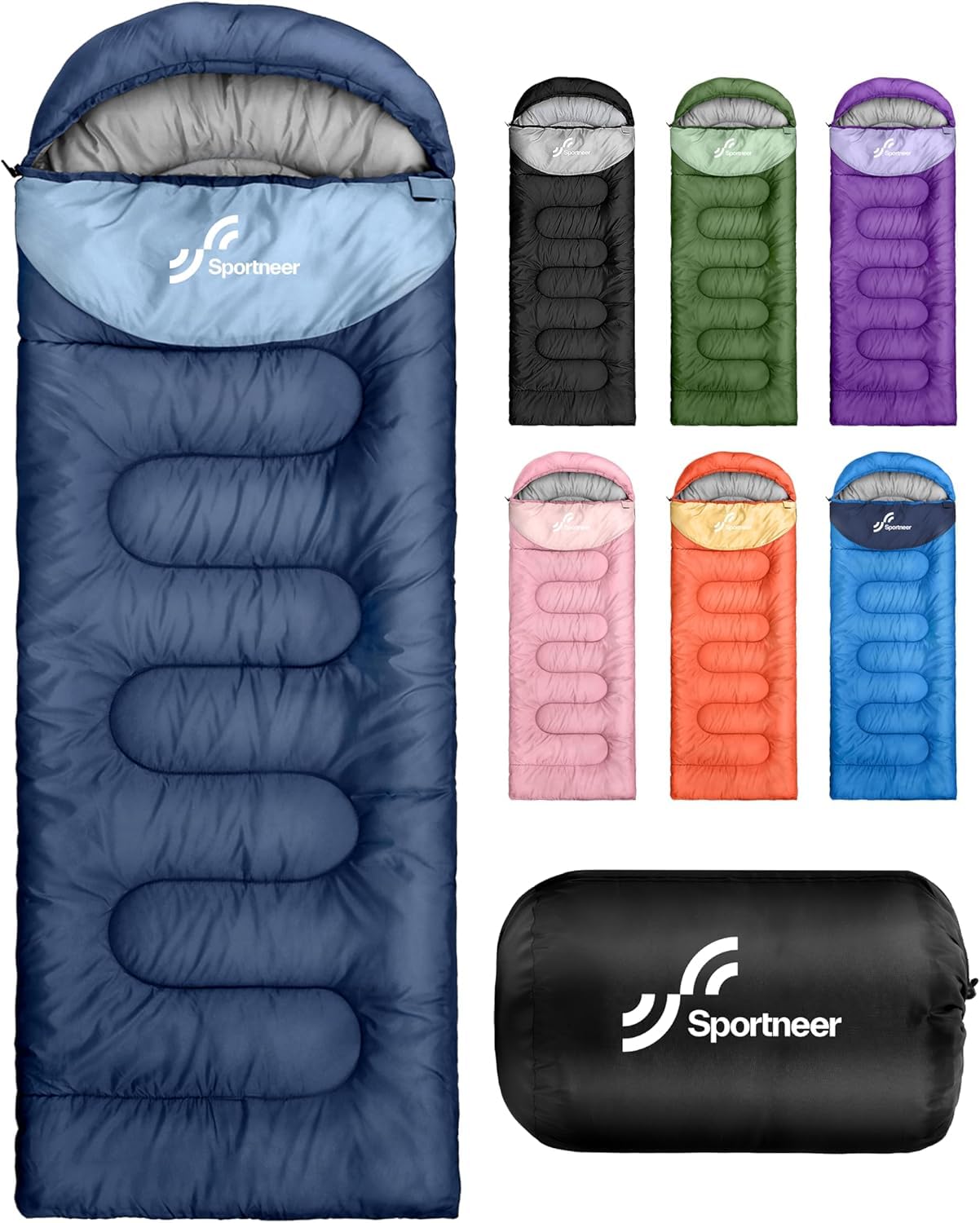 Cold Weather Waterproof Sleeping Bag for Adults and Kids