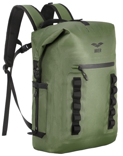 30L Waterproof Roll-Top Dry Bag Backpack for Water Sports