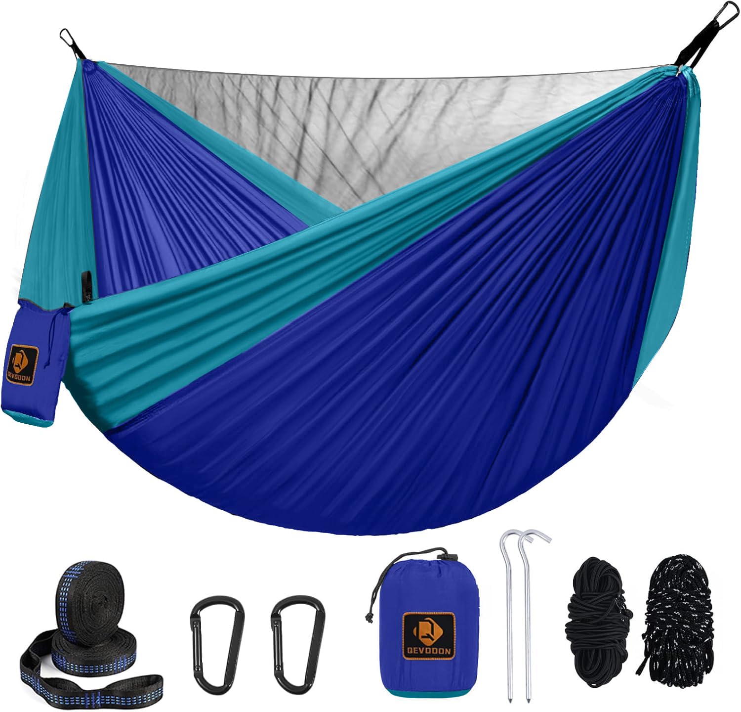 Portable Camping Hammock with Mosquito Net and Tree Straps