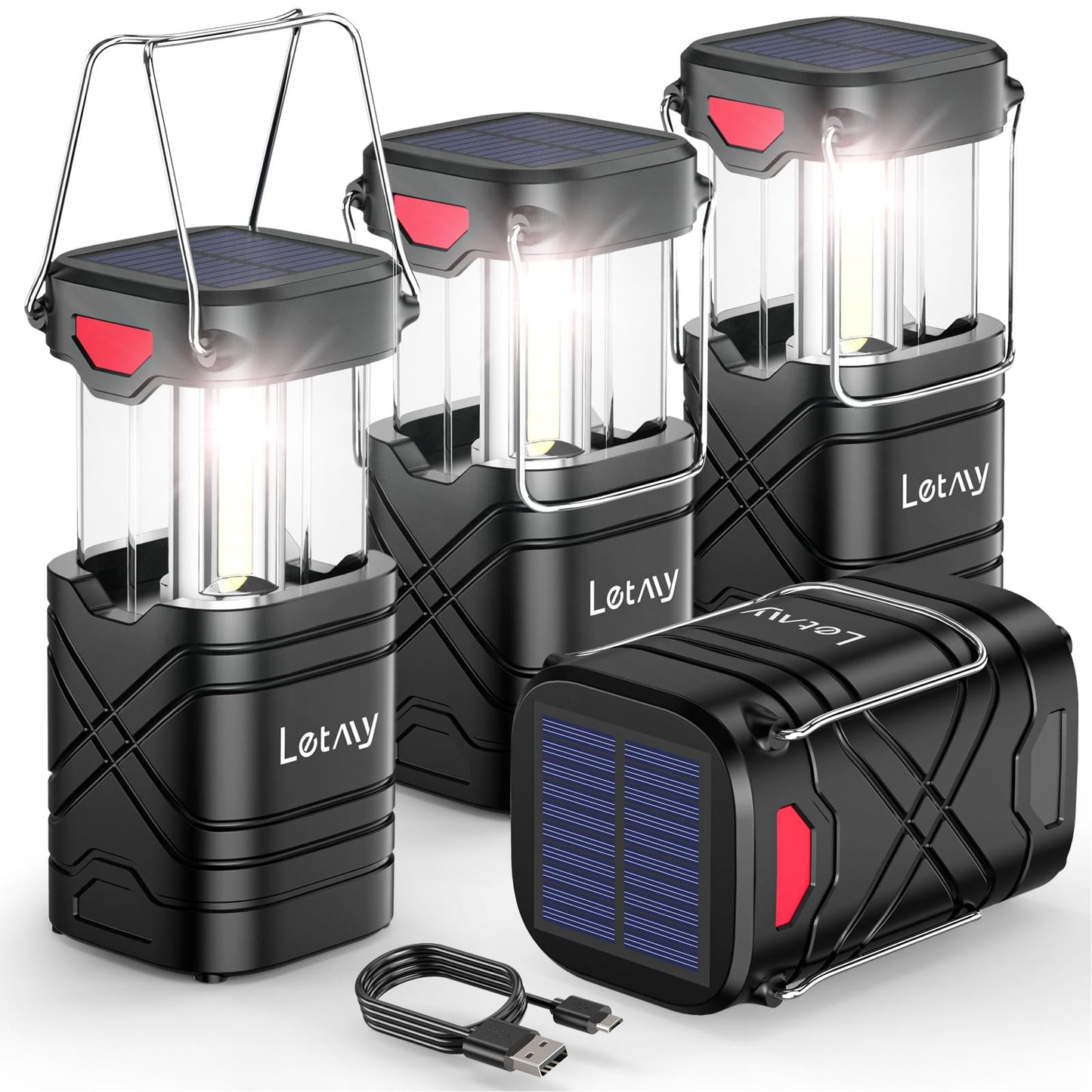 2 Pack & 4 Pack Camping Lantern