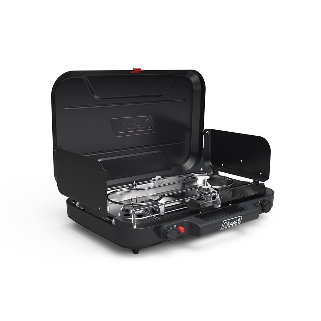 3-Burner Portable Propane Camping Stove with Adjustable Heat Control