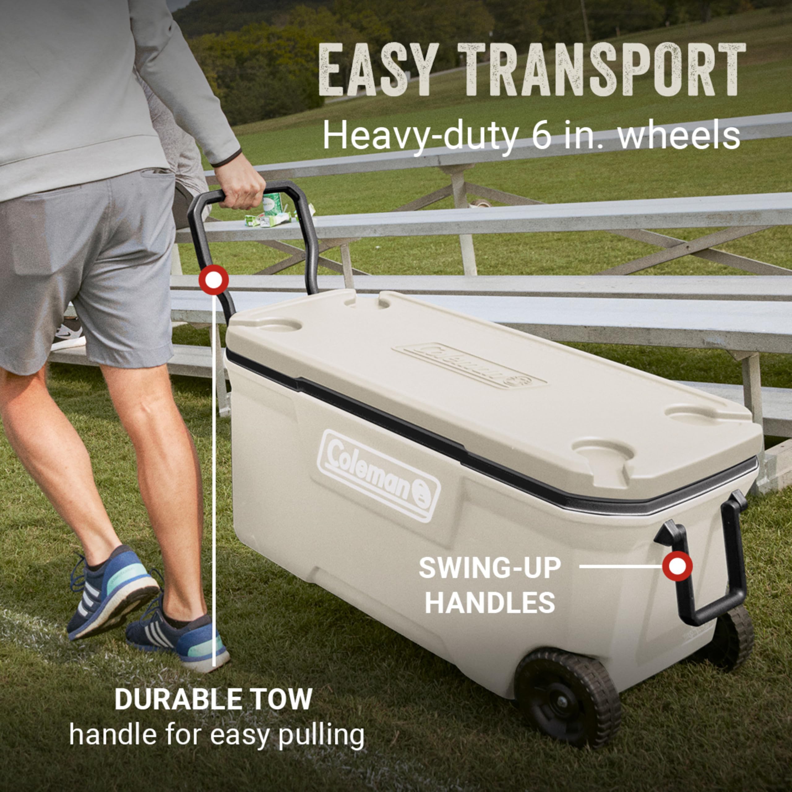 Coleman Ice Chest | 316 Series Wheeled Cooler