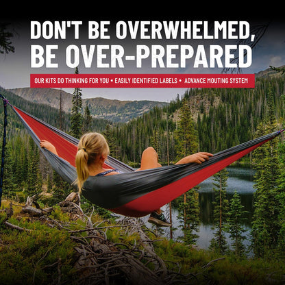 119-Piece Premium Survival First Aid Kit for Travel, Camping, and Emergency Use