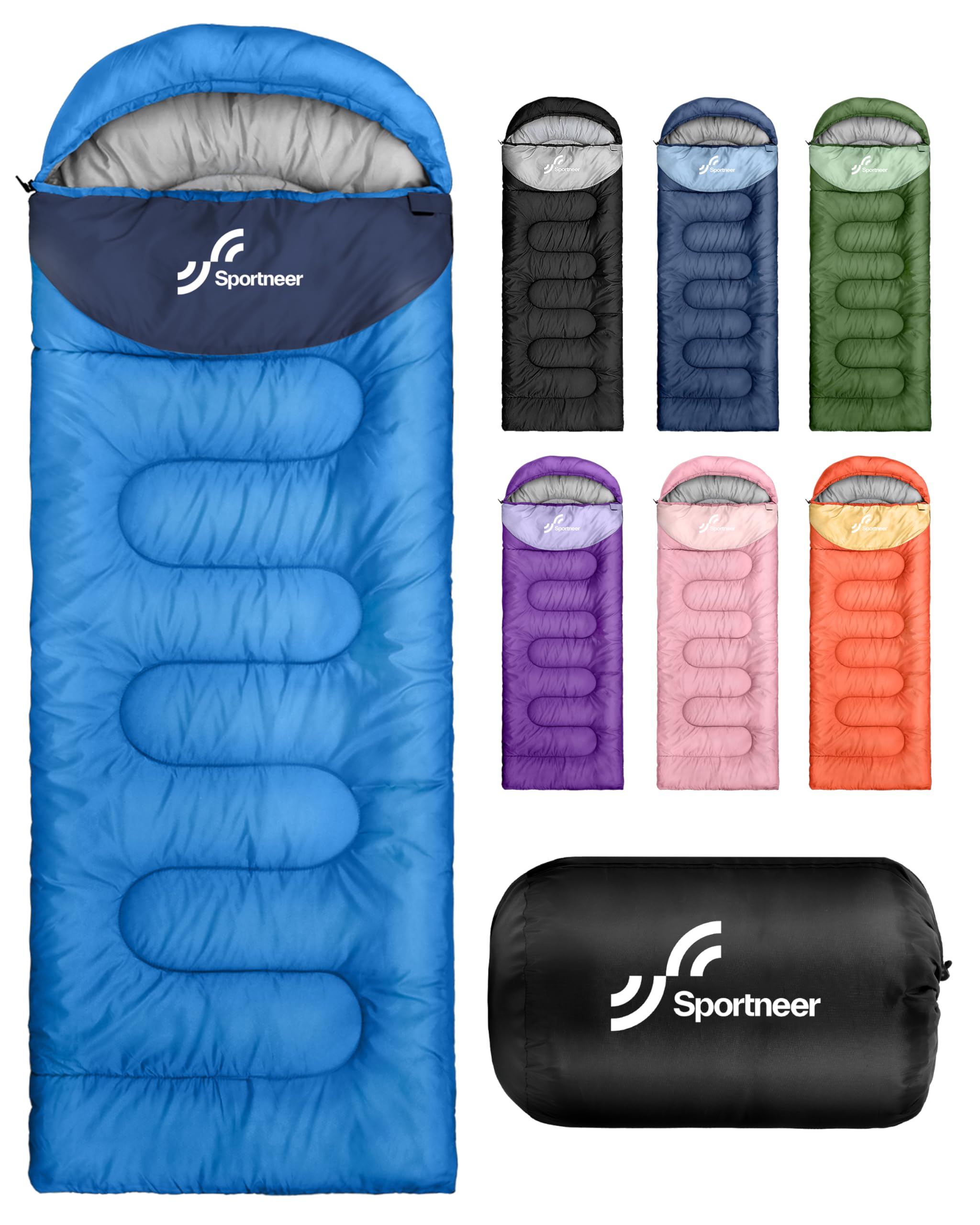 Cold Weather Waterproof Sleeping Bag for Adults and Kids
