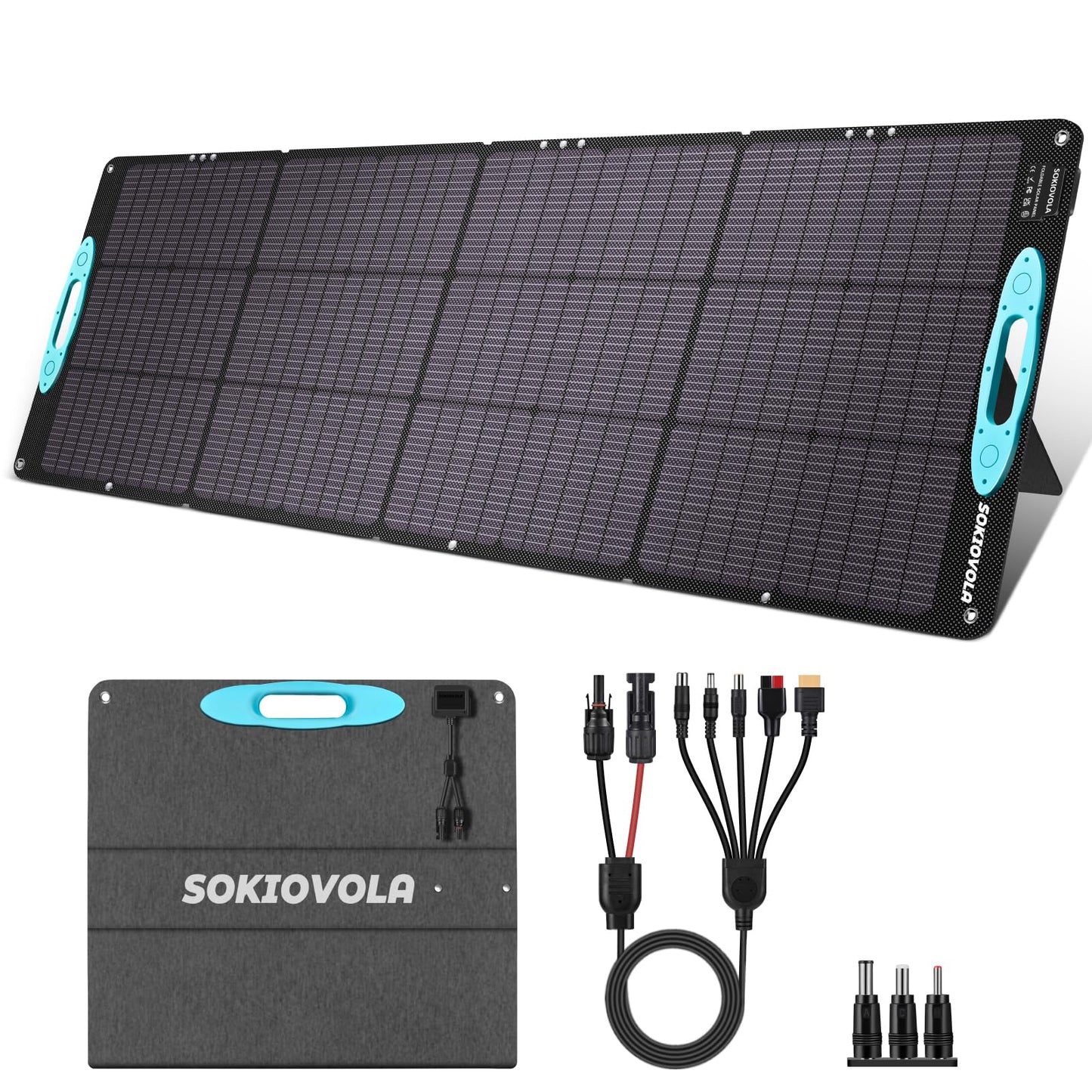 SOKIOVOLA Portable Foldable Solar Panel Charger