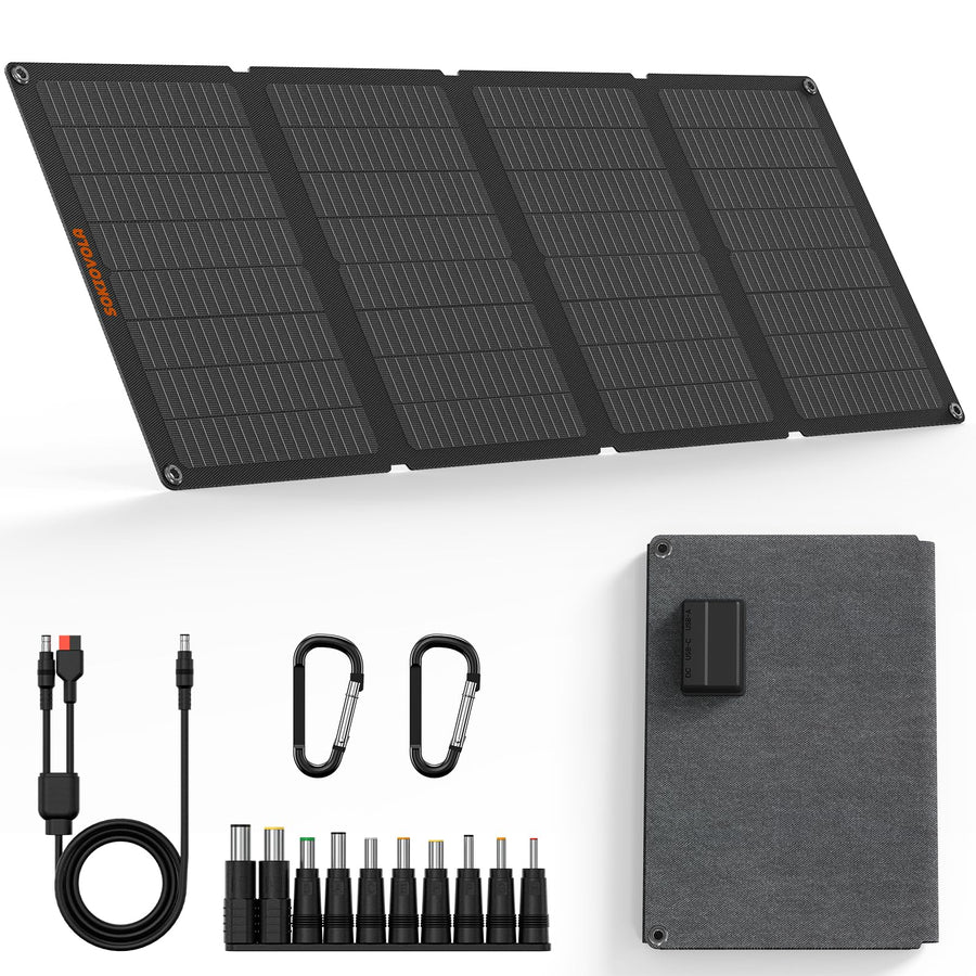 SOKIOVOLA Portable Foldable Solar Panel Charger