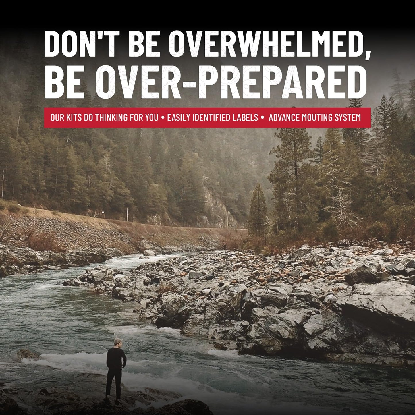 Premium Survival First Aid Kit for Travel, Camping, and Emergency Preparedness