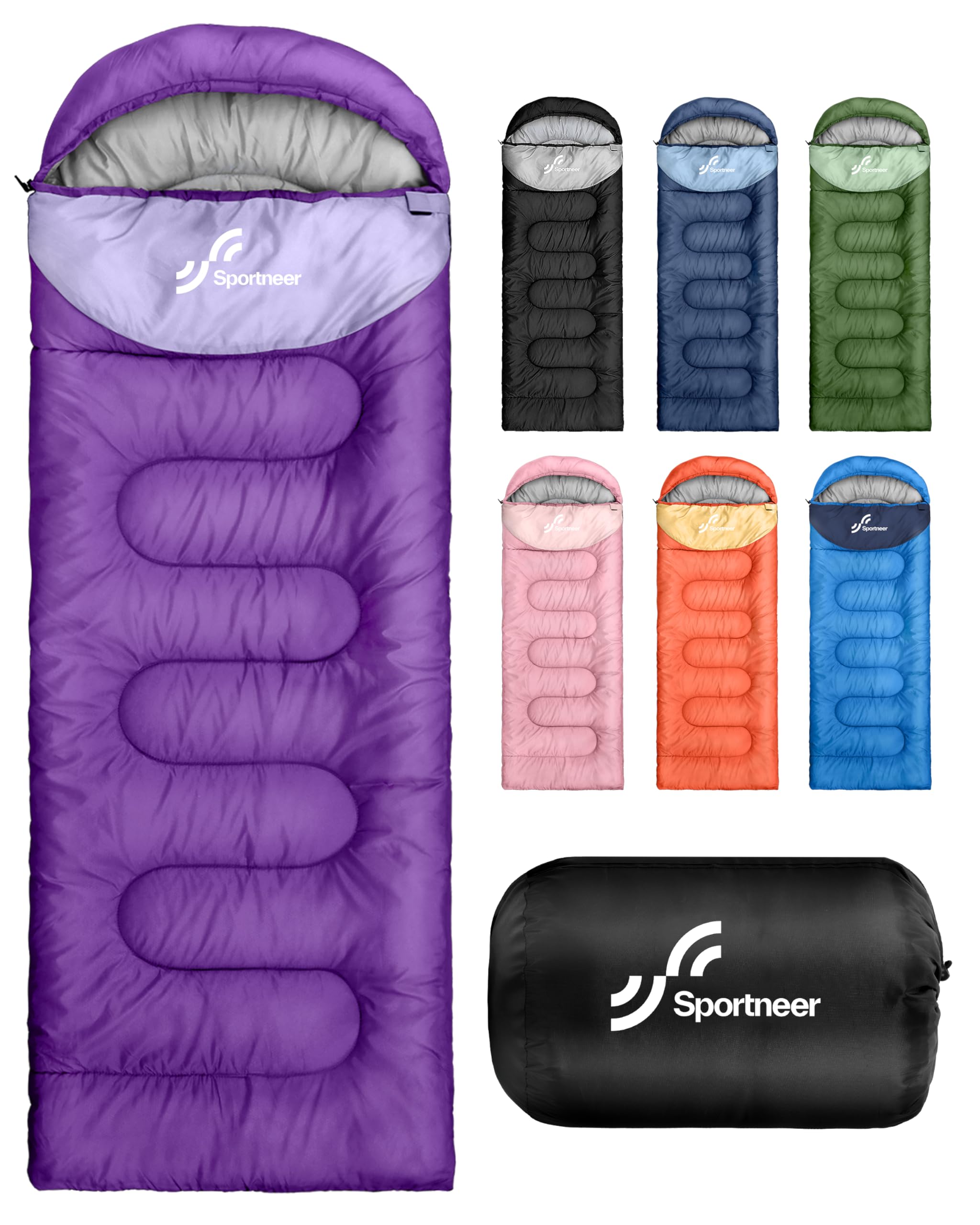 Cold Weather Waterproof Sleeping Bag for Adults and Kids