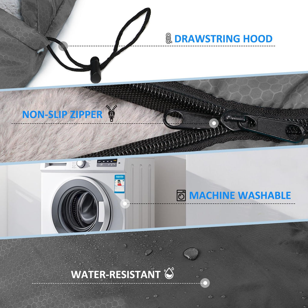 3-Season Waterproof Lightweight Sleeping Bag for All Ages