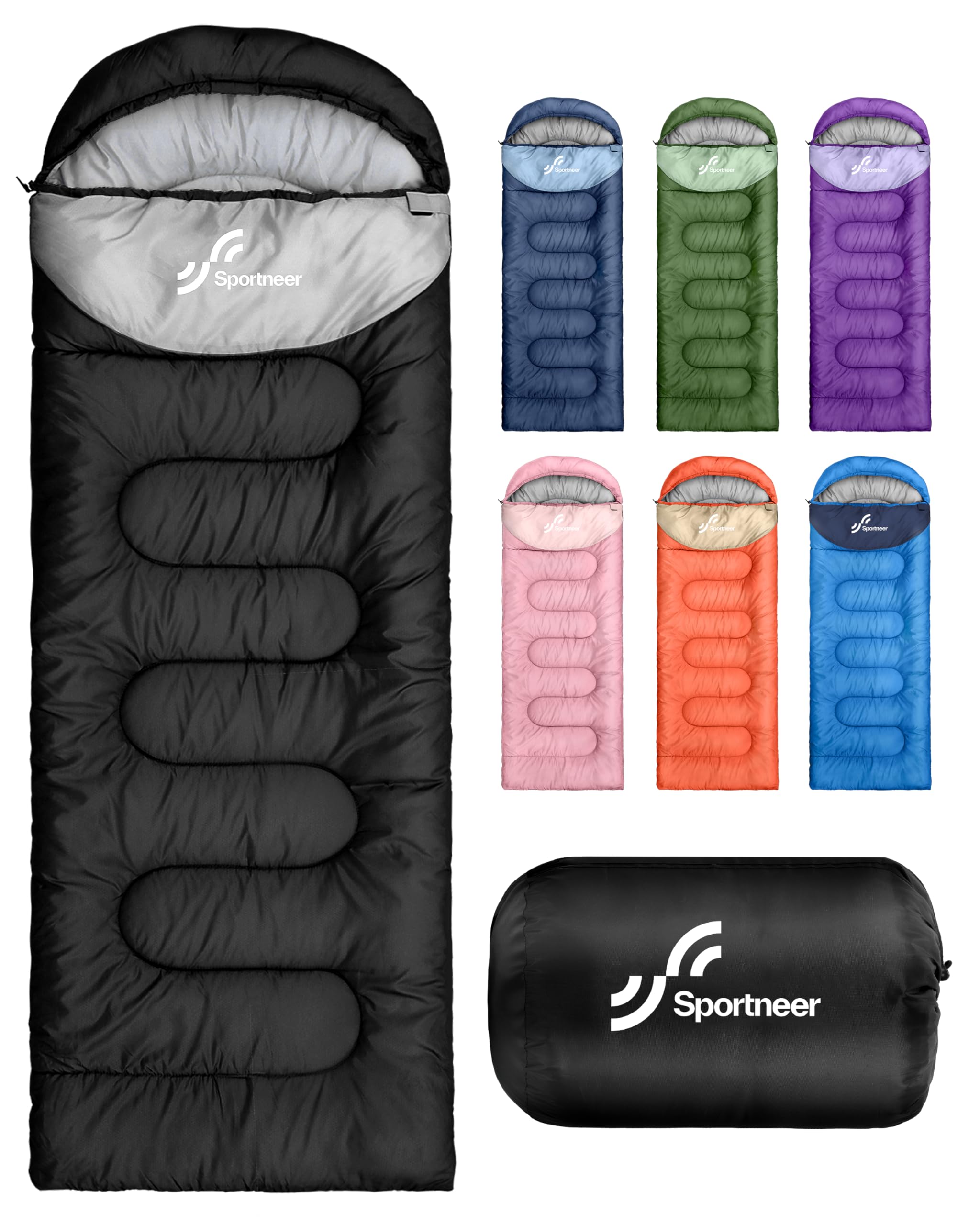 Cold Weather Waterproof Sleeping Bag for Adults and Kids