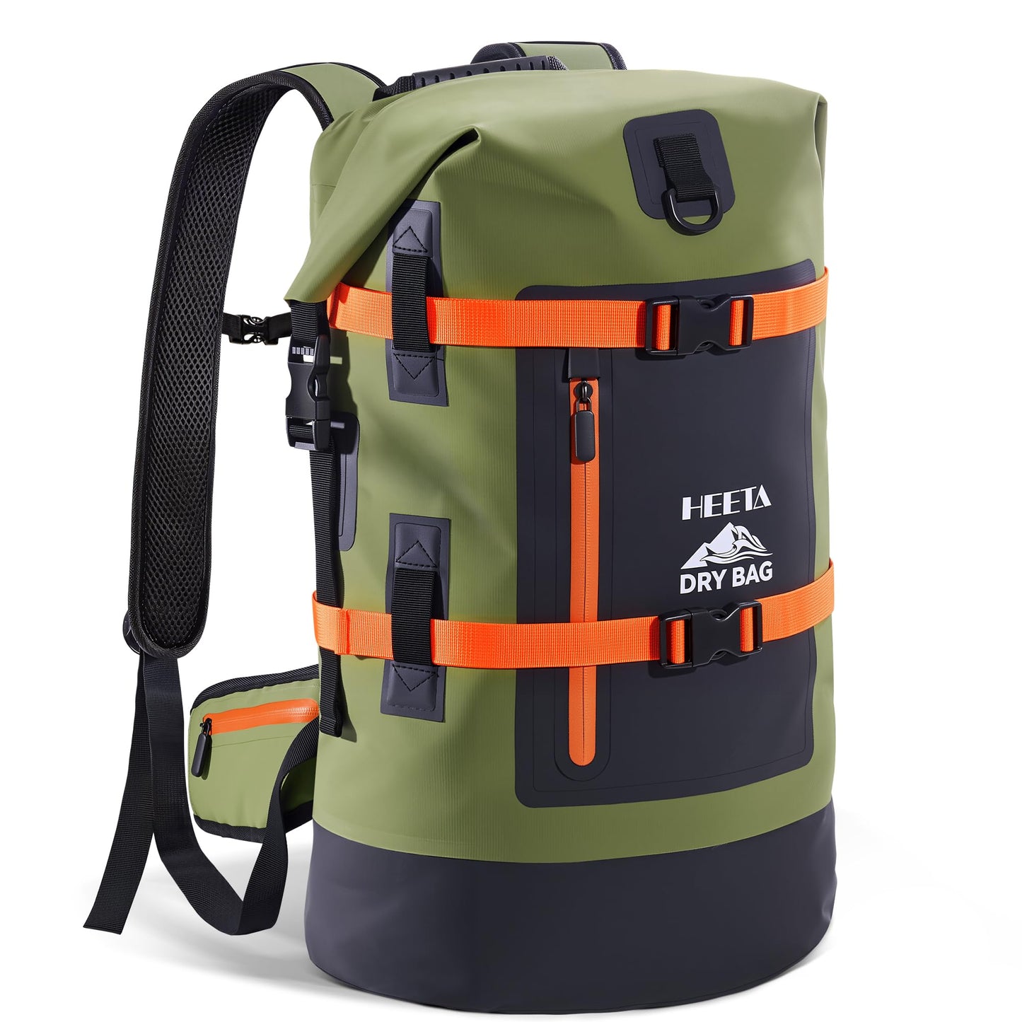40L Waterproof Roll-Top Dry Bag Backpack for Hiking and Water Sports
