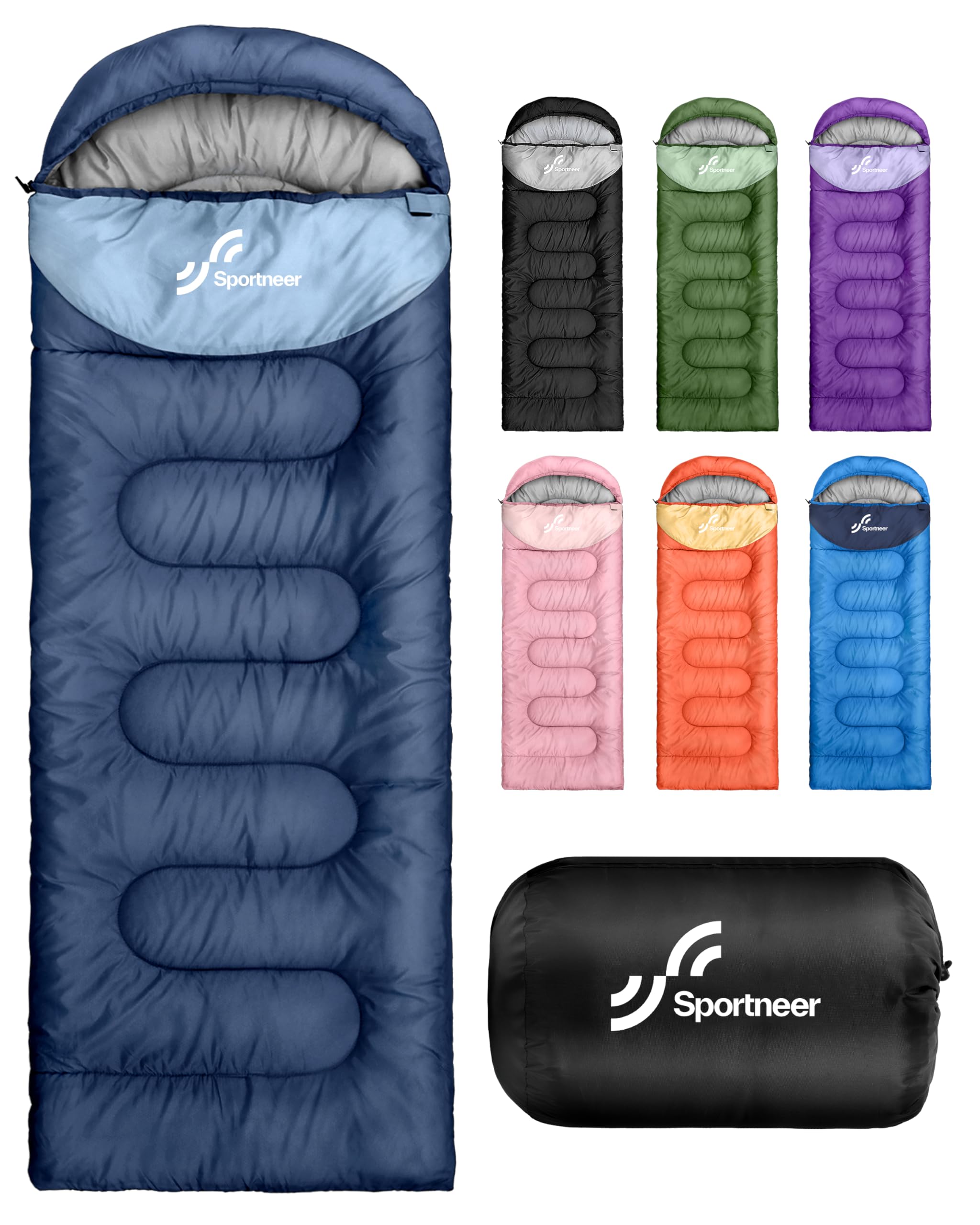Cold Weather Waterproof Sleeping Bag for Adults and Kids