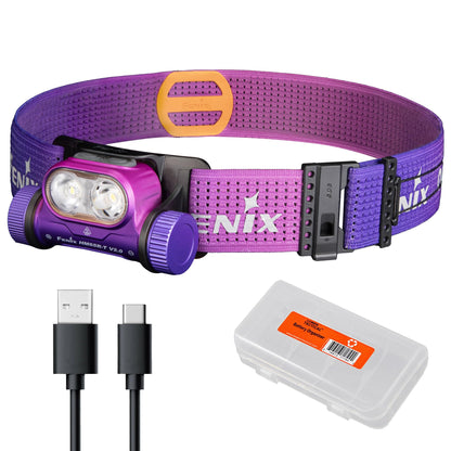 1600 Lumen USB-C Rechargeable Dual-Beam Headlamp for Running and Hiking