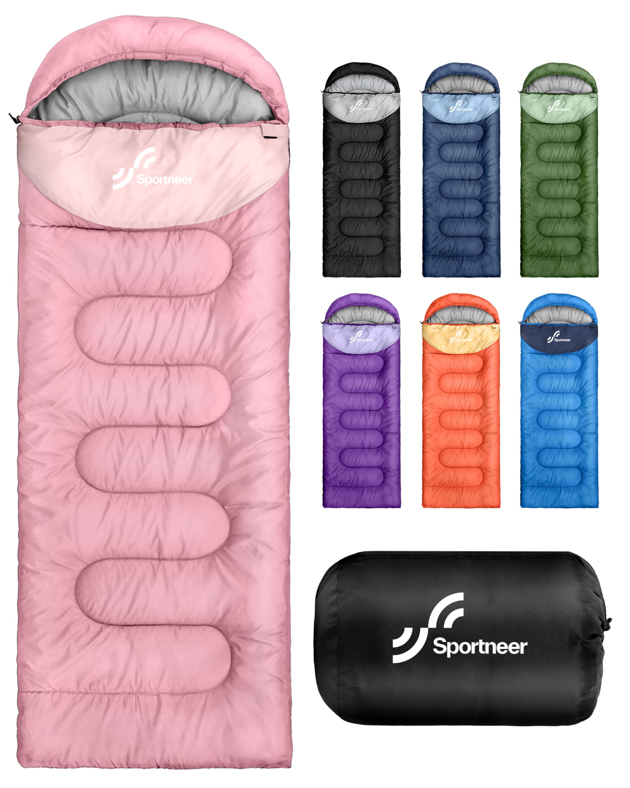 Cold Weather Waterproof Sleeping Bag for Adults and Kids