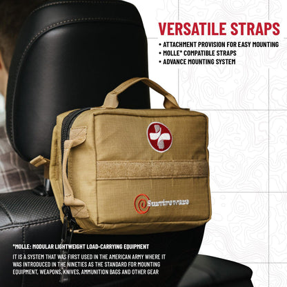 119-Piece Premium Survival First Aid Kit for Travel, Camping, and Emergency Use
