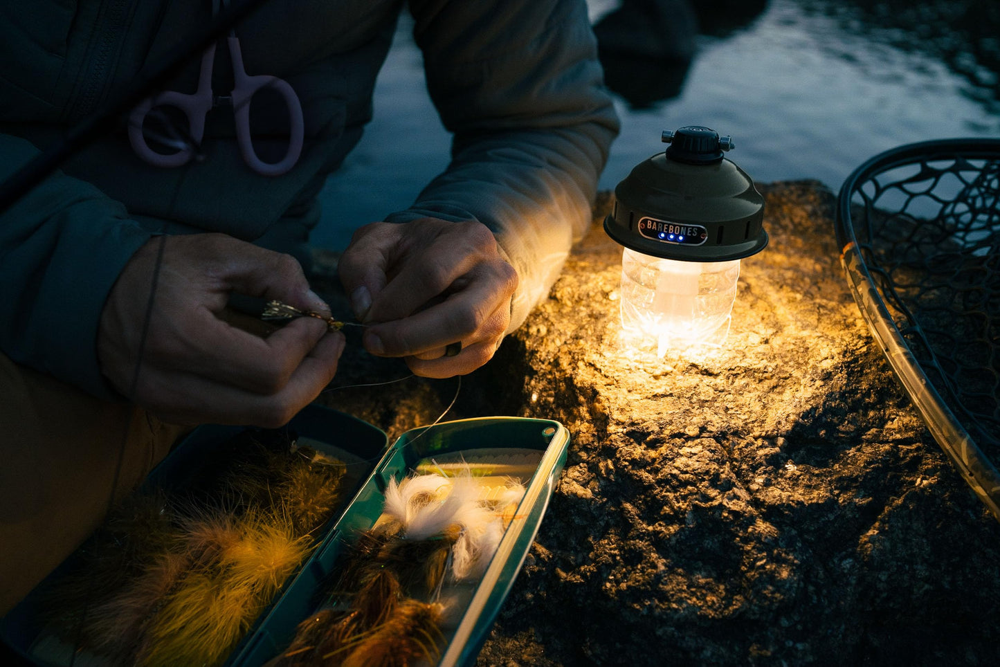 Rechargeable Hanging Camping Lantern with Portable Outdoor Light Design